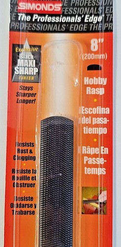 SIMONDS Metal Files File Black Maxi Wood Rasp Square Mill Genuine - Picture 34 of 40