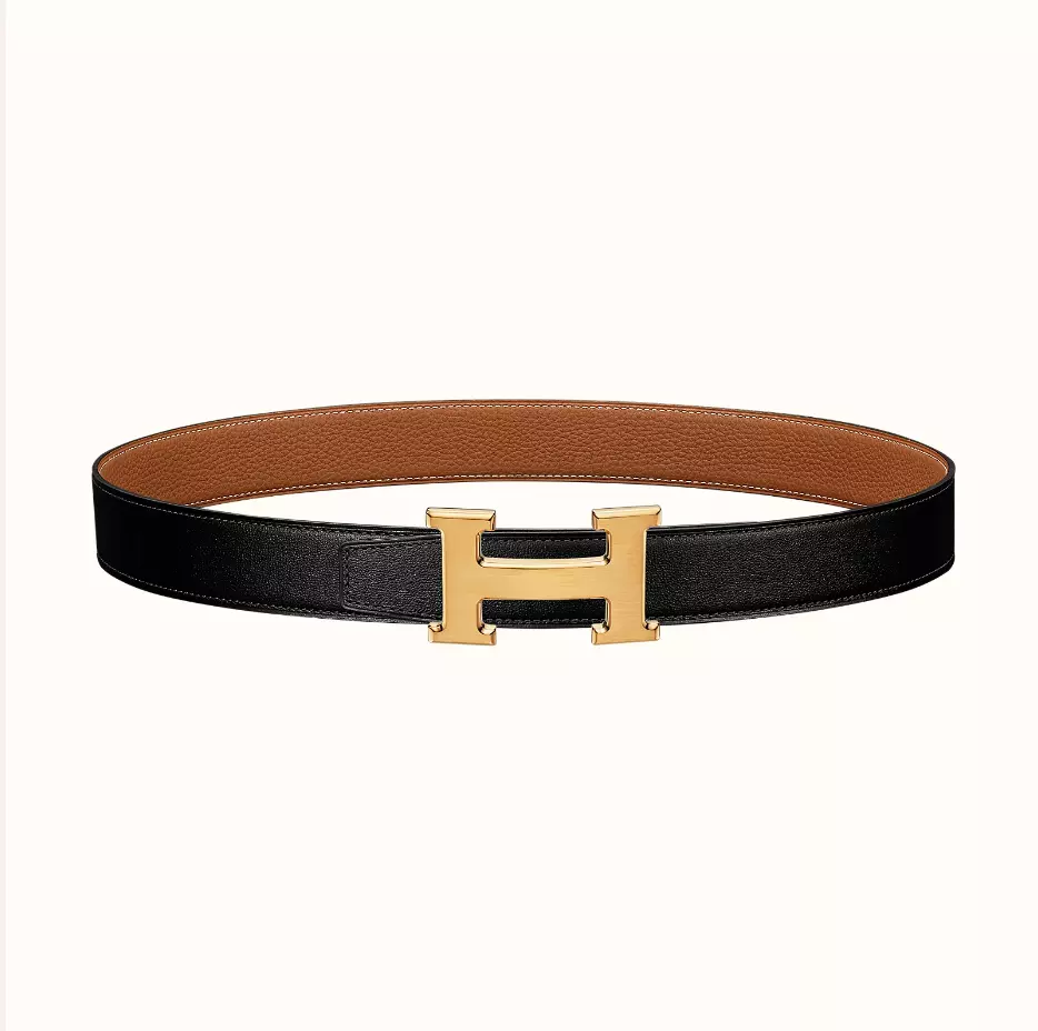 Royal belt buckle & Reversible leather strap 38 mm