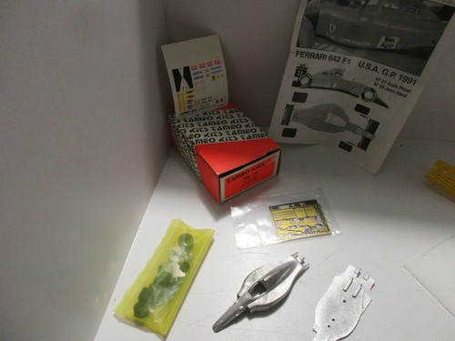 TAMEO KITS 1/43 FERRARI 642 GP USA 1991 PROST ALESI KIT TMK 136 - Imagen 2 de 12