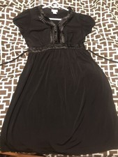 Motherhood Maternity Little Black Dress Size S
