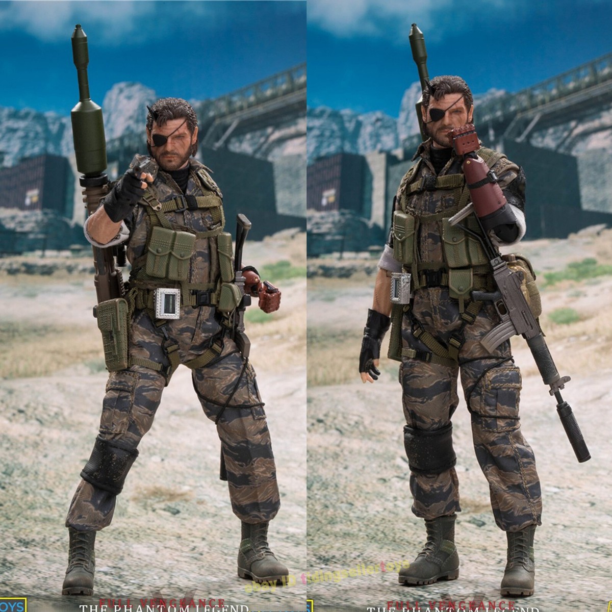 LIMTOYS Solid Snake ISMAEL Metal Gear 1/12 Figure Model Toy S++