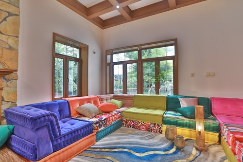 Sofá Mah Jong Sofás Sofá Piso Personalizado Modular Hecho a Mano Set Seccional Estilo Boho - Imagen 11 de 24