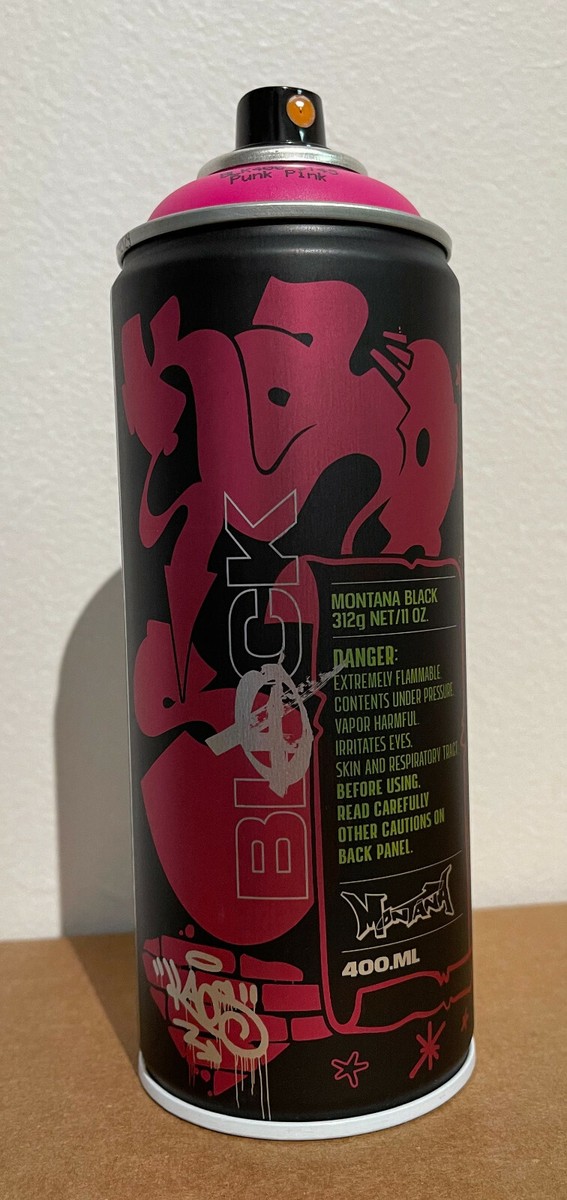 Kaos Montana Cans Limited Edition Spray Paint Can Black Spraypaint