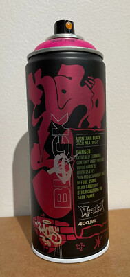 Kaos Montana Cans Limited Edition Spray Paint Can Black Spraypaint