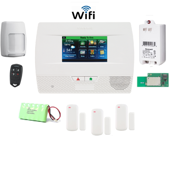 New- Honeywell Lynx Touch 5210 Slim Line Alarm Kit with ZWAVE | eBay
