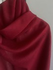Fabindia Style Handloom Shawl Wrap Dupatta Scarf  🧣 Blood 🩸 Red Silk Blend — photo 6