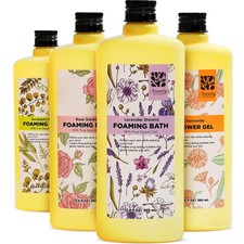 Bubble Bath for Women, Scented Gift Set for Adults, 51.2 fl oz Pack of 4 , w...