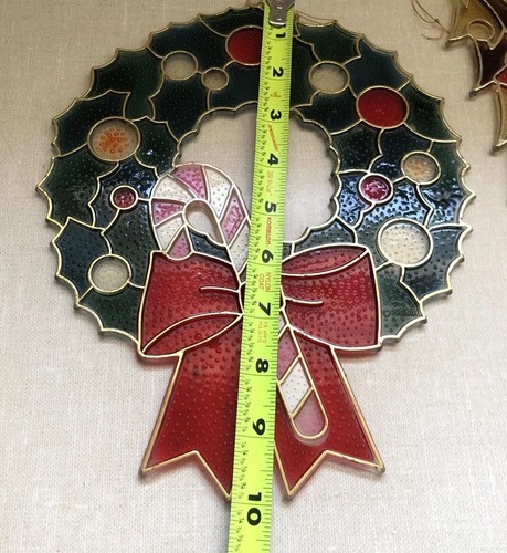 Lote (3) Corona Árboles Decoraciones Colgantes Navidad Vintage SNP 1985 *Leer - Imagen 10 de 20