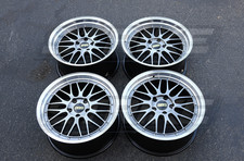 New Set Of 4 Rims Wheels 18 Inch 18 89 5x114.3 33 30 Hyper Black Lm Style