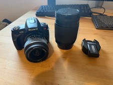 Sony Alpha a230 10.2MP DSLR 18-55mm Zoom Lens Battery Charger
