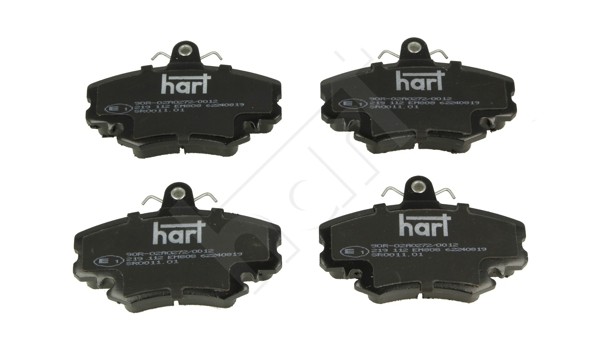Hart BremsbeläGe Bremsbelagsatz FüR Renault Twingo II CN0_ C06_ Bb_ Cb_ Dacia-image