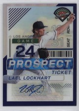 2024 Prospect Edition Purple Prizm Signatures 86/125 Lael Lockhart Jr Auto 2u7