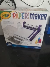 Crayola Paper Maker Diy New In Box Sealed