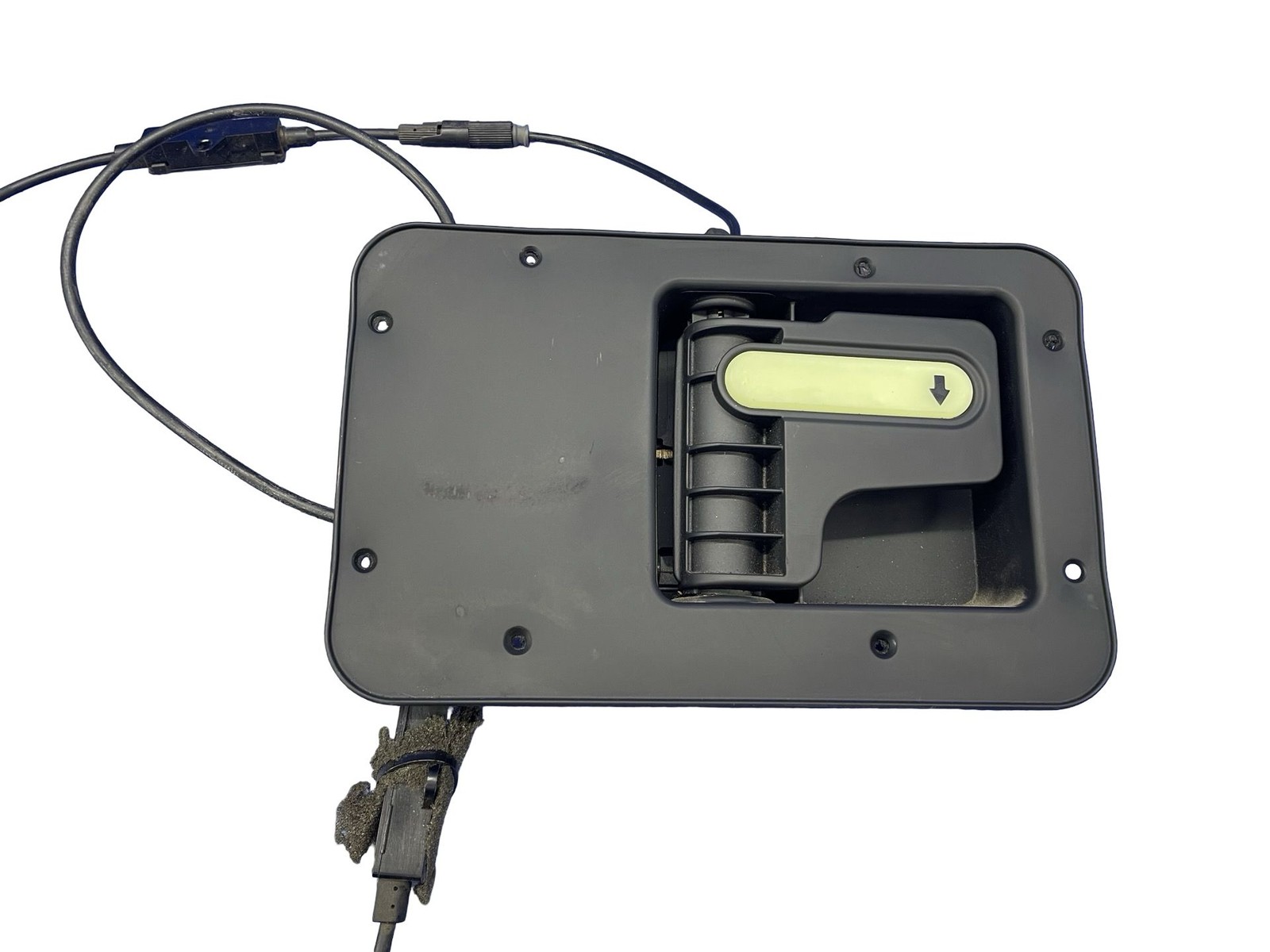 2008-2015 AUDI R8 TYPE 42 FRONT HOOD LOCK LATCH ACTUATOR W/ CABLE RELEASE LATCH