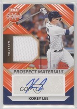 2022 Elite Extra Edition Prospect Materials Signatures Orange Korey Lee Auto 2o7