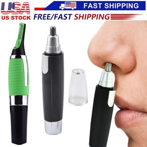 Electric Nose Ear Hair Trimmer Face Eyebrow Mustache Beard Shaver Clipper Unisex