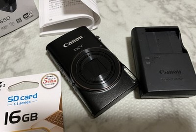Canon IXY 650 Black Digital Camera IXUS 285 HS WiFi Boxed Tested