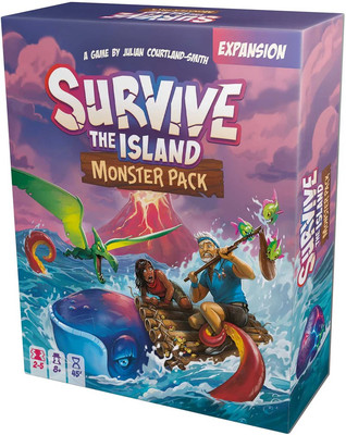 Survive The Island: Monster Pack - Brettspiel Erweiterung Neu