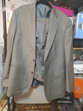 Tuta uomo Ranieri Uomi Lanificio Di Biella taglia 46 regular 2 pz grigio zecca