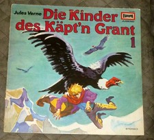 HÖRSPIEL LP- DIE KINDER DES KÄPT`N GRANT 1    EUROPA 115638.1  SEHR SELTEN, RAR