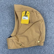 Carhartt Firm Duck Canvas Insulated Snap Hood Mens S-XL Brown OH2368-M NEW