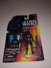 Kenner Star Wars The Power of the Force TIE Fighter Pilot Action Figure 1995