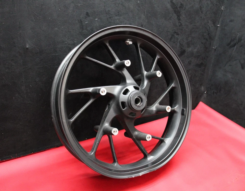 14-2016 HONDA CBR650F OEM Front Rim (BENT) #8141 - Image 3 of 4