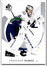 2024-25 SP Authentic Thatcher Demko Vancouver Canucks #100