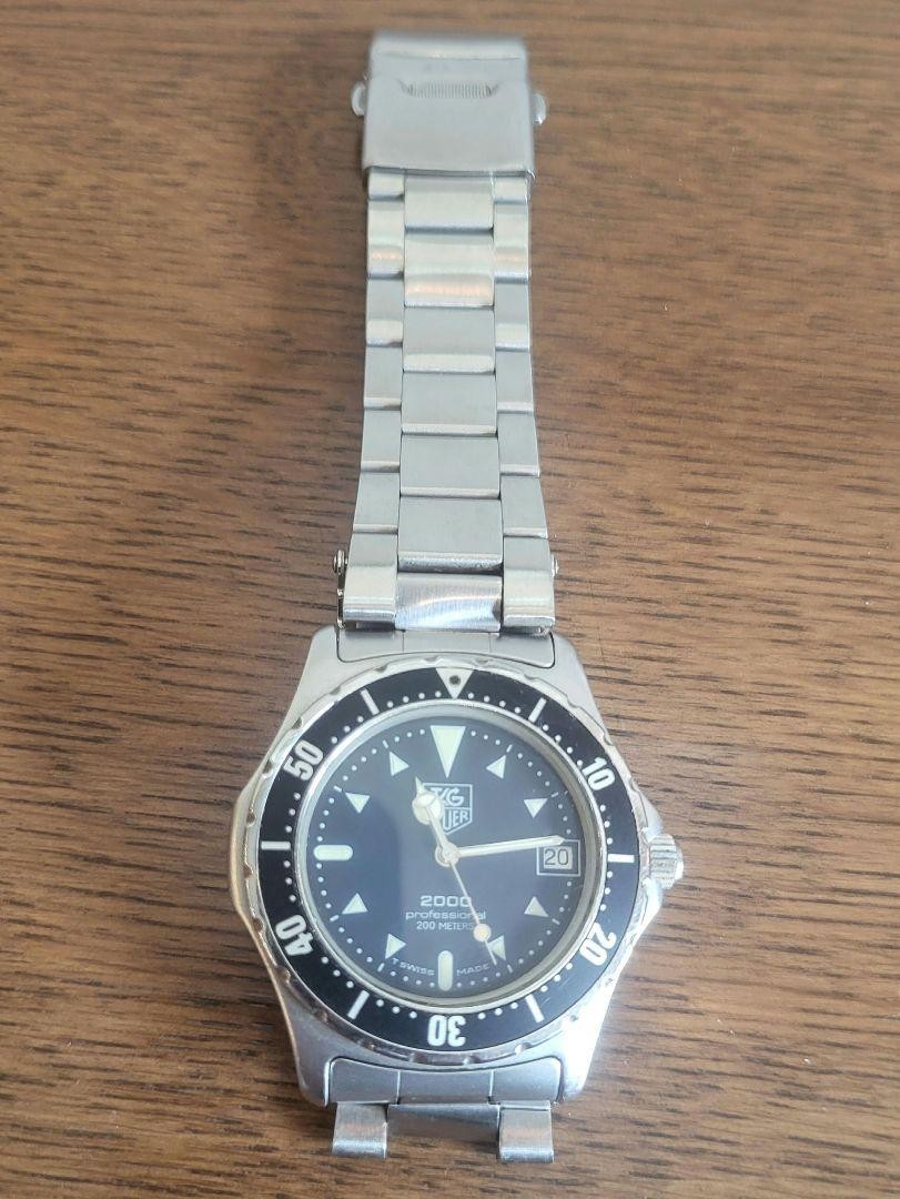 TAG Heuer 2000 Men's Black Watch - 973.006 for sale online