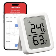 SwitchBot Thermometer Hygrometer Innen, Bluet...