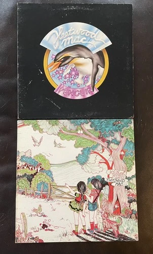 Lot Of 2 Early Fleetwood Mac LPs; Kiln House & Penguin: