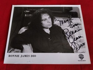 Ronnie James Dio Autograph | eBay