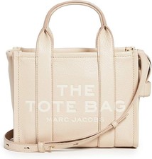 Marc Jacobs The Leather Small Tote Bag Twine/Tan H009L01SP21-914