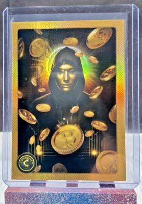 SATOSHI NAKAMOTO  #3  2025 Cardsmiths Currency Series 5 S5 RAINBOW HoloFoil