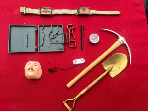 HASBRO 1964 GIJOE- 1970's AT Adventure Team  Accessories lot....