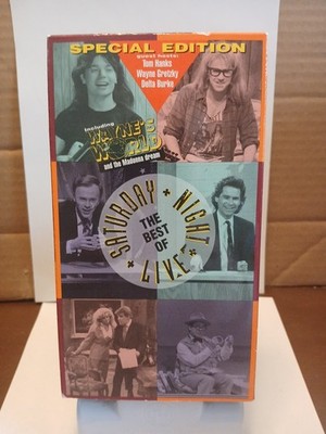 The Best of Saturday Night Live Special Ed. VHS VF 1992 Wayne's World TRUMP SKIT