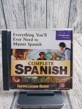 Transparent Language Complete Spanish CD-ROM, 1999, WINDOWS / MAC BRAND NEW