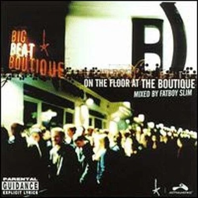 Fatboy Slim:On the Floor at the Boutique(CD)DISC+FRONT & BACK CVR ART-NO CASE-VG