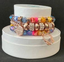 Bomb Party Halloween Stack 2023 “The Upside Down” RBP6304 Rose Gold Plating