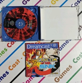 SEGA DREAMCAST CAPCOM VS. SNK COMPLETE PAL EU MINT 