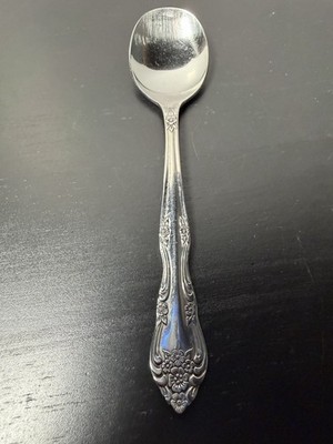 Stanley Roberts DREAM ROSE Sugar Spoon Stainless Rogers Co Silverware
