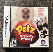 Nintendo DS Petz Monkeyz House Complete CIB Tested Very Good Cartridge Game