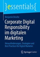 Benjamin Desche / Corporate Digital Responsibility Im Digitale ...9783658462970