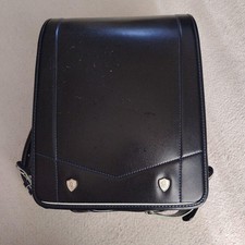 Karsupo Randoseru Backpack Black School Bag for Kids Student