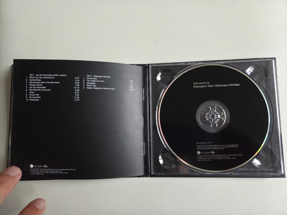 Porcupine Tree - Up The Downstair [DoCD, Reissue 2007] - Bild 3 von 4