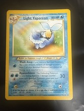 Light Vaporeon 52/105 Neo Destiny 2002 Pokemon WOTC Vintage Unlimited LP on eBay