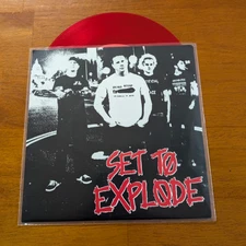 SET TO EXPLODE 7" HARDCORE PUNK STRIKING DISTANCE MINOR THREAT DEAD NATION JUDGE
