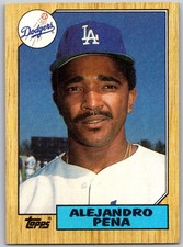 ⚾ 1987 Topps #787 Alejandro Pena Los Angeles Dodgers