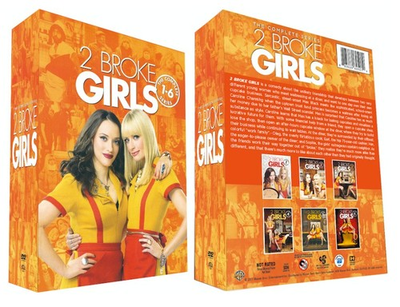 #ad 2 Broke Girls: The Complete Season 1 6TV Series DVD 17 Disc NEW US Region 1** $28.80