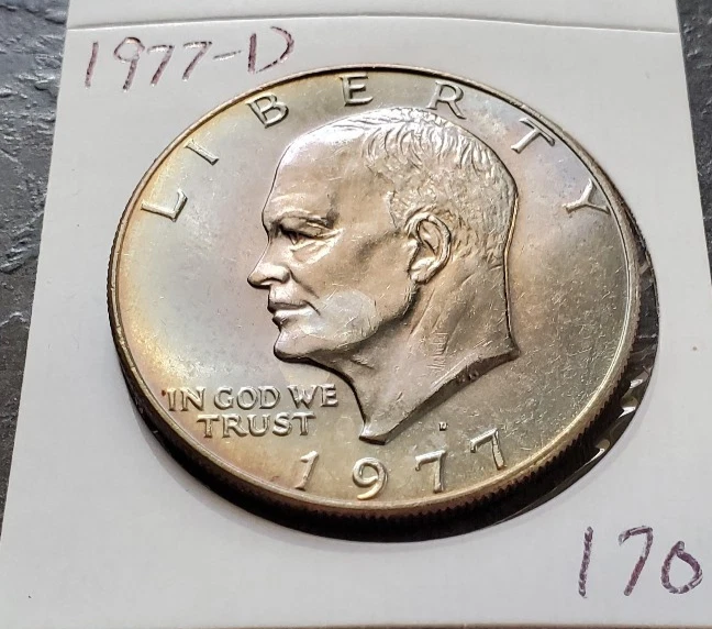 Silver 1977 Eisenhower Dollars (1971-1978) for sale | eBay
